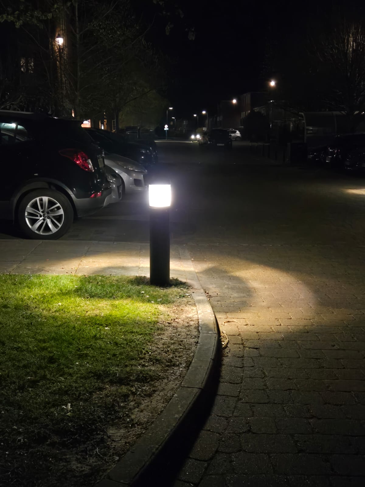 New lighting installation site